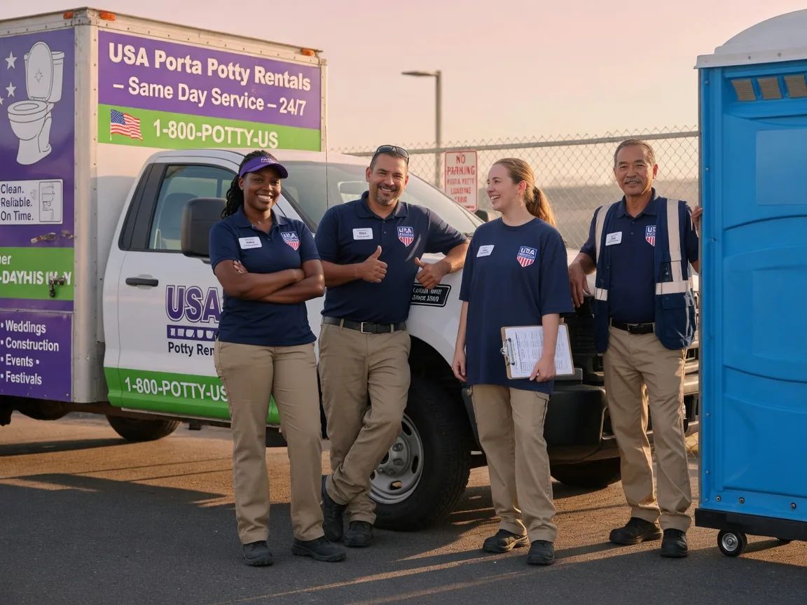 Porta Potty Rental company in Paupack, PA